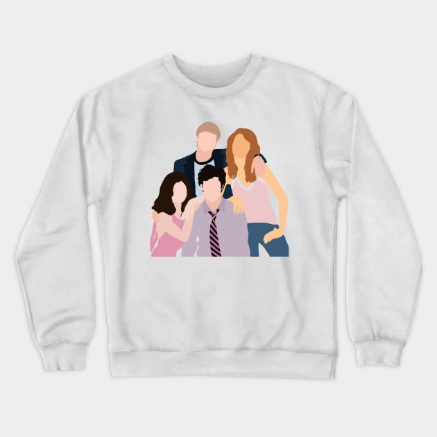 the OC cast Crewneck Sweatshirt by aluap1006